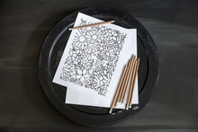 Load image into Gallery viewer, FLORAL COLORING PRINTS
