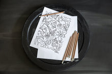 Load image into Gallery viewer, FLORAL COLORING PRINTS
